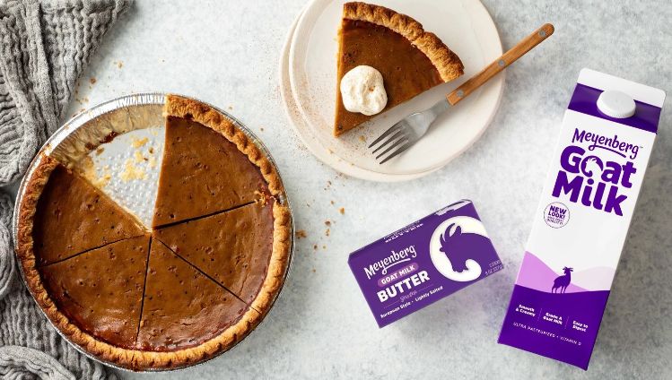 Chai-Spiced Goat Milk Pumpkin Pie