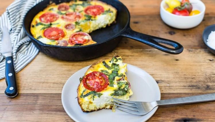 Hearty Goat Milk Quiche