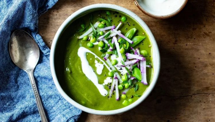 Green Veggie and Miso Soup