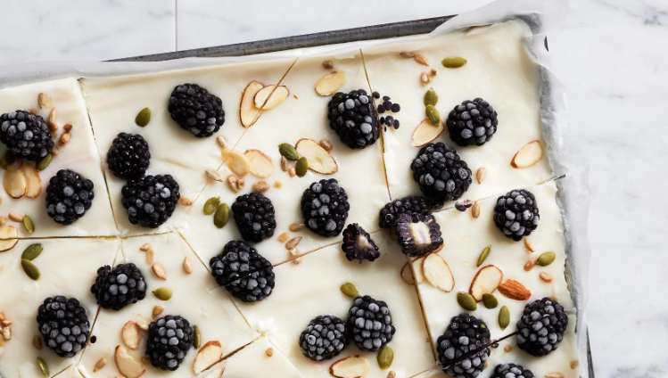 Meyenberg Goat Milk Recipe Frozen Yogurt Bark
