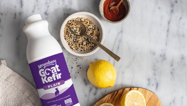 Meyenberg Goat Milk Recipe Everything-But-The-Bagel Goat Kefir Sauce