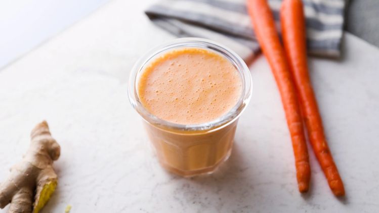 Carrot Turmeric Kefir Smoothie