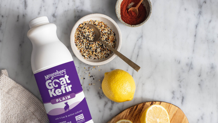 Meyenberg Goat Milk Recipe Everything-But-The-Bagel Goat Kefir Sauce